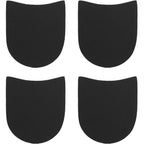MIIDII Shoe Heel Repair Rubber Pads front view anti slip texture