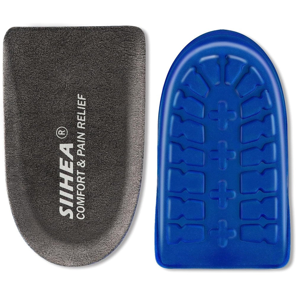 SIIHEA heel pads cushions front view for shock absorption.