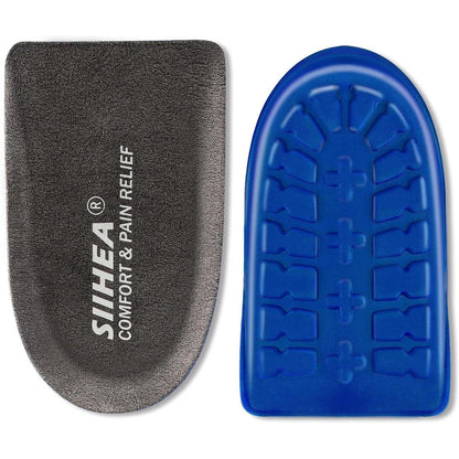 SIIHEA heel pads cushions front view for shock absorption.