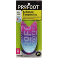 PROFOOT Achilles Tendonitis Orthotic Heel Cup front view for heel pain relief.