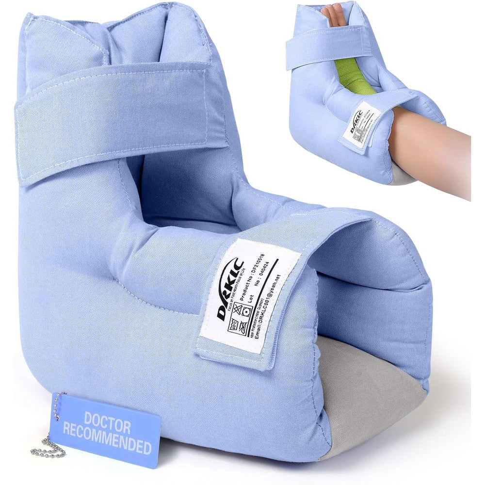 DRKLC Heel Protector Cushion front view for pressure sore relief