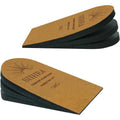 SIIHEA Adjustable Heel Lifts front view showing removable layers for height increase.
