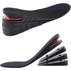 QUORYTH Height Increase Insoles front view showing 4-layer adjustable design