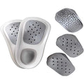 WalkFit Platinum Foot Orthotics front view showcasing the arch support curve.