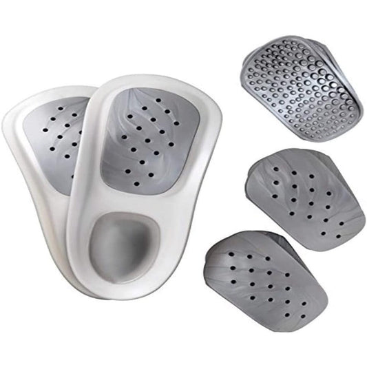 WalkFit Platinum Foot Orthotics front view showcasing the arch support curve.