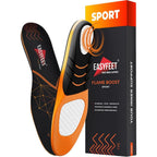 EASYFEET Flame Boost Sport Athletic Shoe Insoles front view orthotic inserts