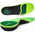 XSTANCE Insoles 2.0 front view showing high arch support and foam cushioning.