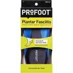 PROFOOT Plantar Fasciitis Orthotic Insoles for Men front view arch support