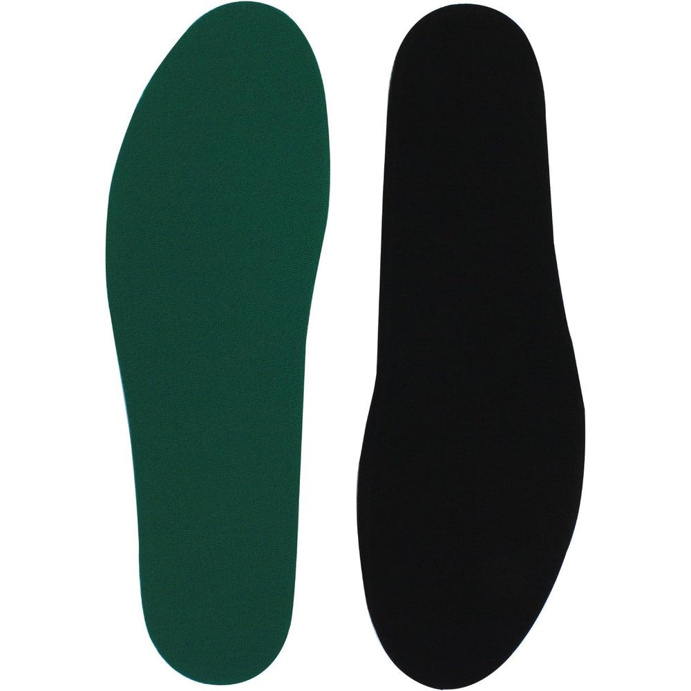 Spenco Rx Comfort Thin Lightweight Cushioning Orthotic Shoe Insole front view for shock absorption.