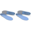 Superfeet All-Purpose Support Blue Insoles front view orthotic support