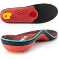 VALSOLE Plantar Fasciitis High Arch Support Insoles front view heavy duty orthotics