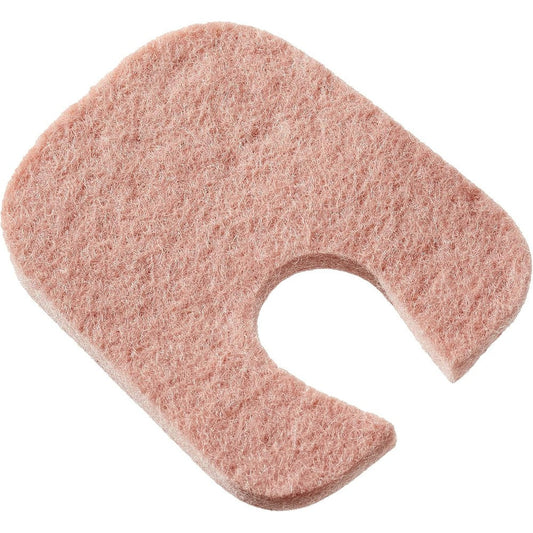 Lonesa U Shaped Felt Pads 36 Count front view pressure relief cushions