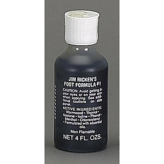 Jim Rickens Foot Formula Number 1 front view authentic horse hoof care treatment