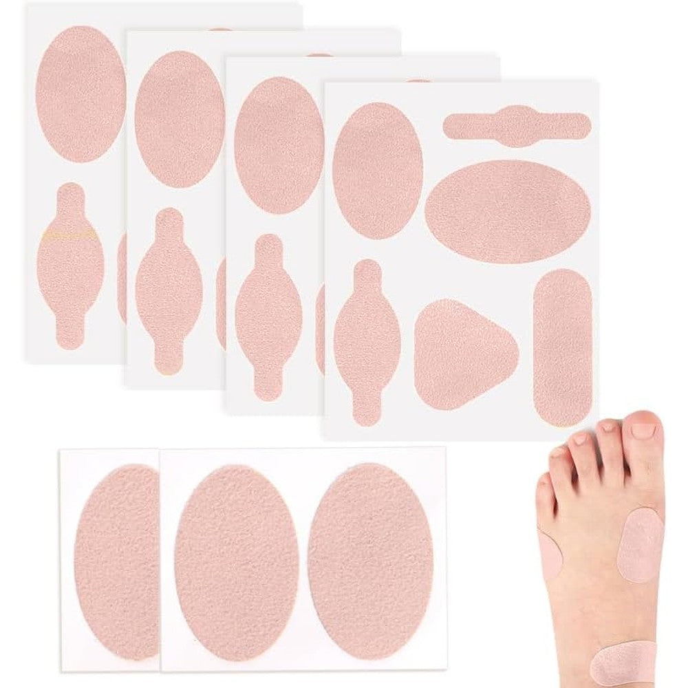 Klyranix Moleskin Adhesive Pads front view for blister prevention