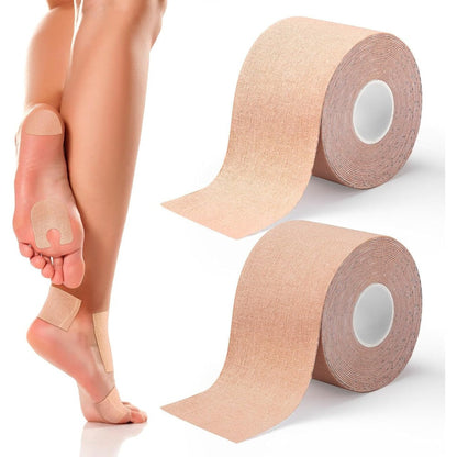Generic Moleskin Padding Tape front view of two rolls for blister prevention.