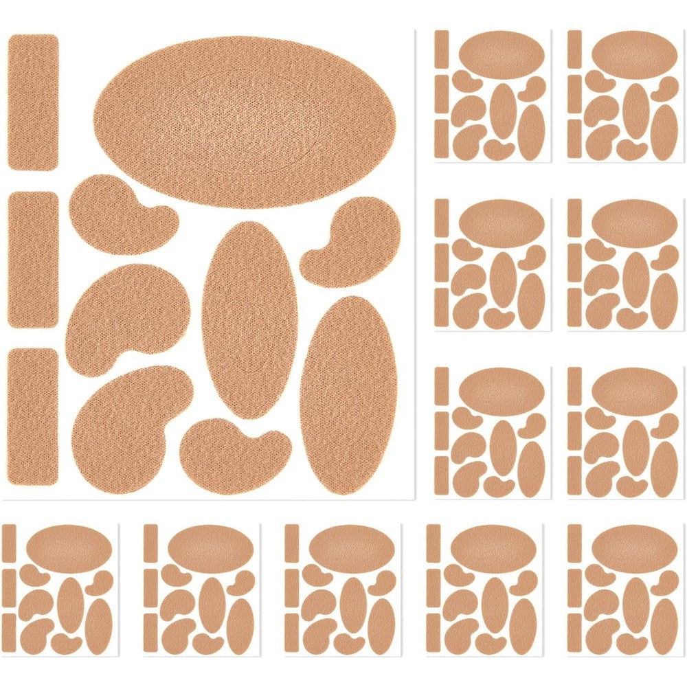 Luakesa Moleskin Adhesive Pads 12 sheets front view blister prevention