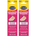 Dr. Scholl's Moleskin Plus Padding Roll front view for foot pain relief
