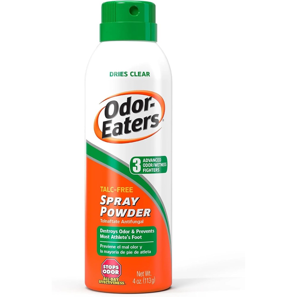 Odor-Eaters Antifungal Foot Spray Powder front view shoe deodorizer