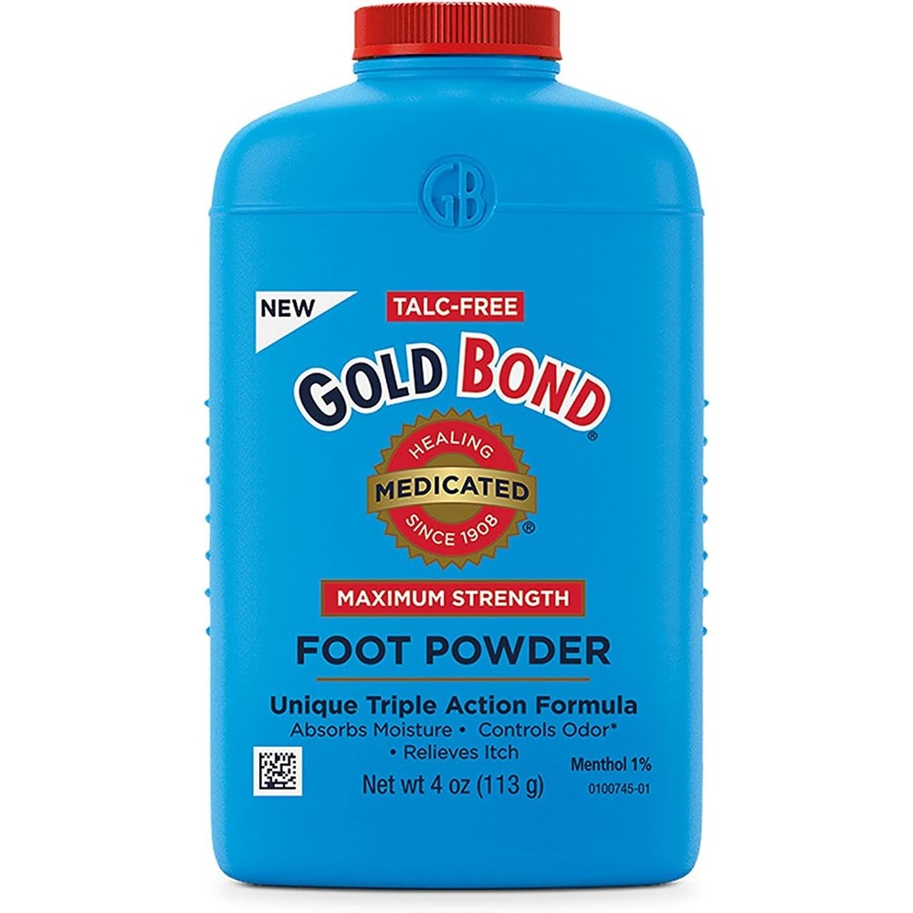Odor-Eaters Foot Powder 6 Ounce front view for odor and wetness control