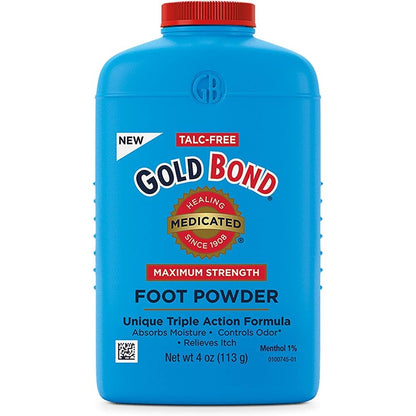Odor-Eaters Foot Powder 6 Ounce front view for odor and wetness control