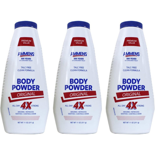 Ammens Medicated Body Powder front view for itch relief