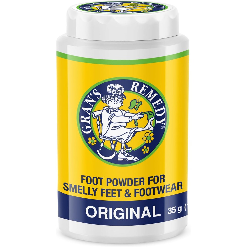 Rocket Pure Natural Foot and Shoe Deodorizer Powder 2 Pack front view showing eucalyptus branding.