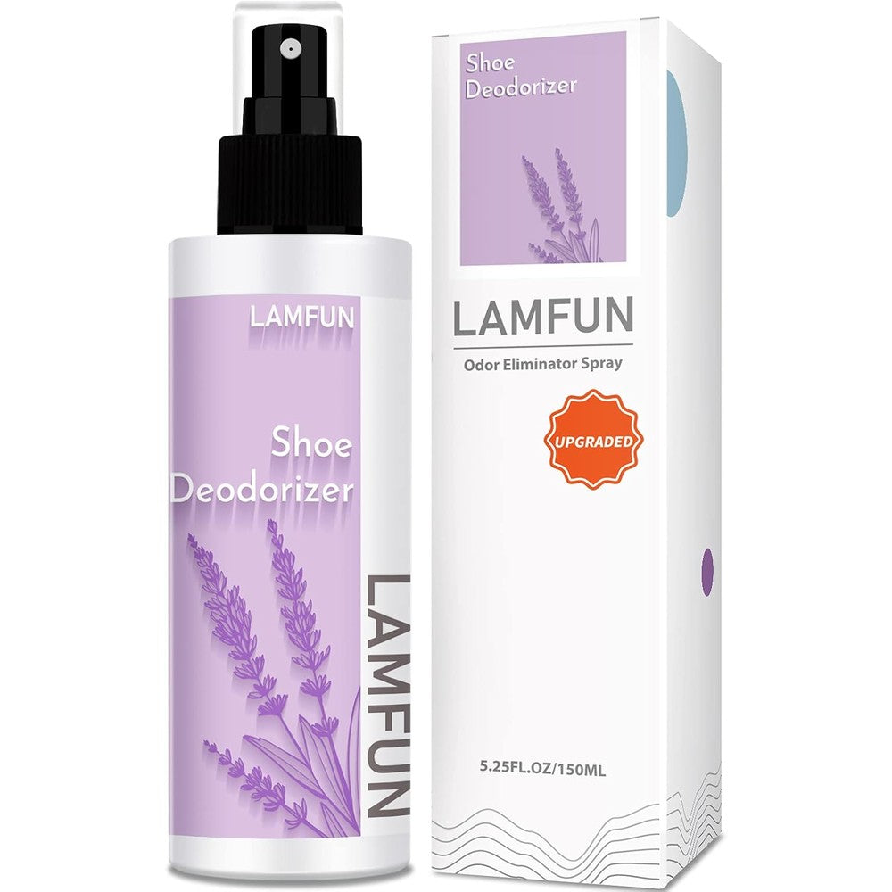 LamFun Shoe Odor Eliminator Spray front view 150ml bottle