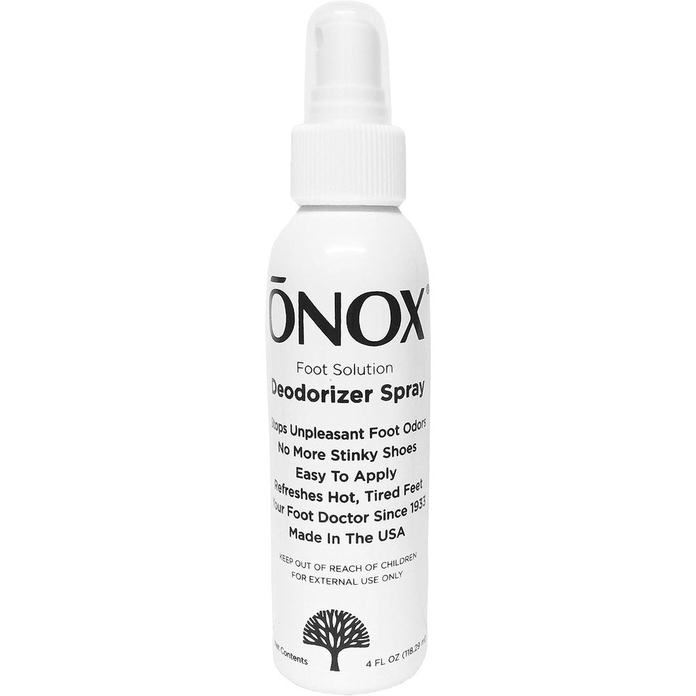 Onox Foot Solution Deodorizer Spray front view for sweaty feet treatment