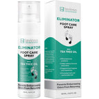 LV Lavinso Athlete's Foot Care Spray front view for shoe odor elimination.