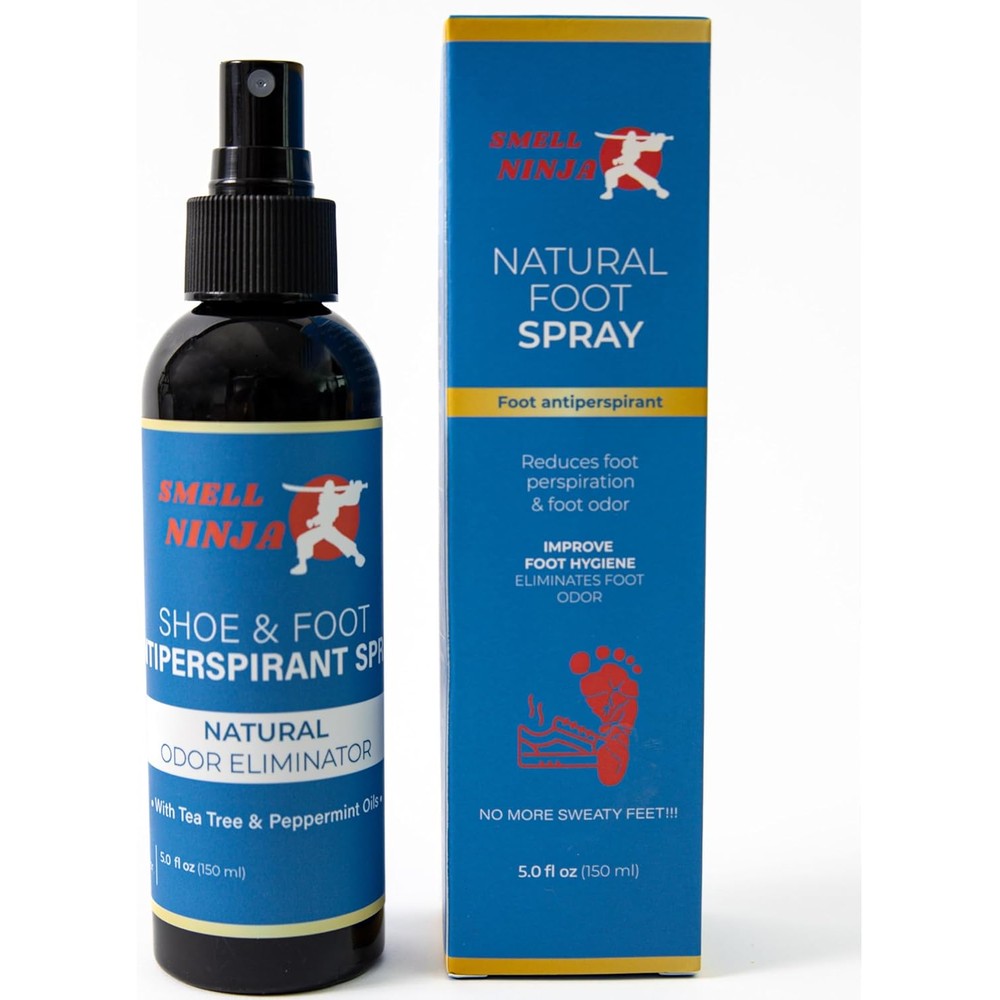 AB Ariit Bliss Smell Ninja Shoe Deodorizer front view foot spray