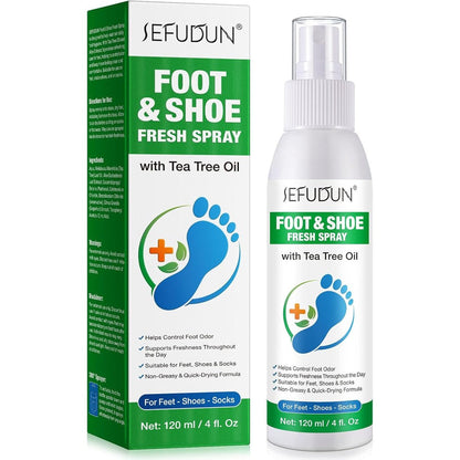 Mingyituo Foot Tea Tree Oil Spray front view for foot odor control