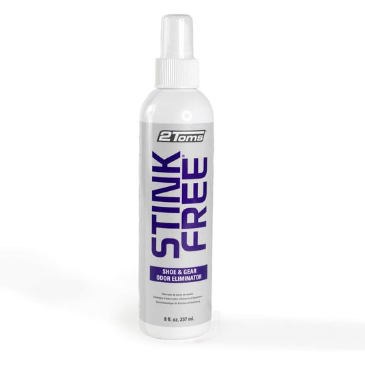2Toms StinkFree Shoe Odor Eliminator Spray 8 ounce bottle front view