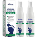 Uioecn Foot Spray with Tea Tree Oil 2 pack front view for odor control
