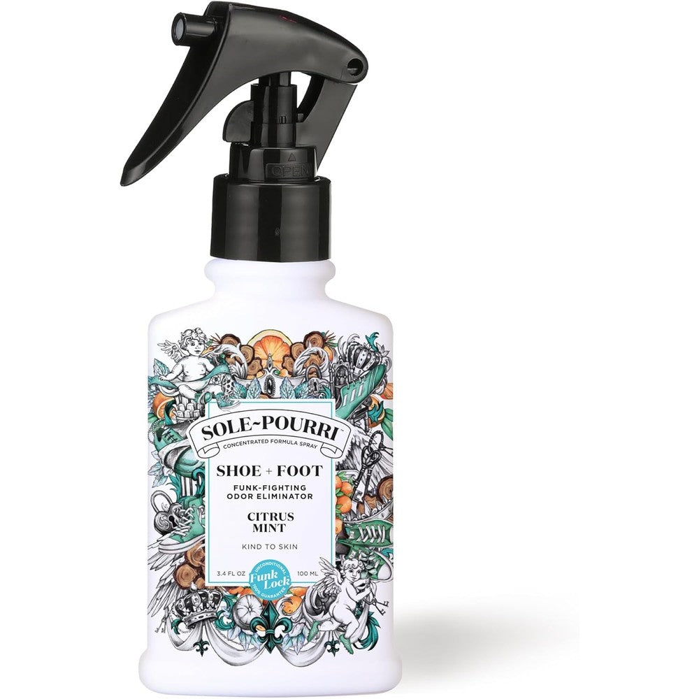 Poo-Pourri Sole-Pourri shoe and foot spray front view bottle