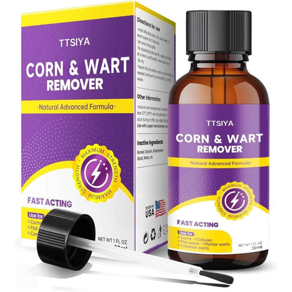 TTsiya Wart Remover 30ml bottle front view for plantar wart treatment