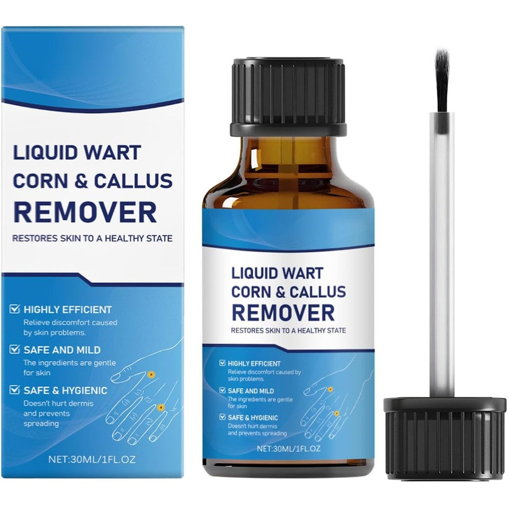 Liwoci Professional Wart and Mole Remover Serum 30ml bottle front view skin repair treatment.