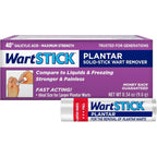 WartStick Plantar Maximum Strength 0.34 Ounce front packaging view for wart removal.