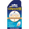 Compound W Maximum Strength One Step Plantar Wart Remover Foot Pads front packaging.