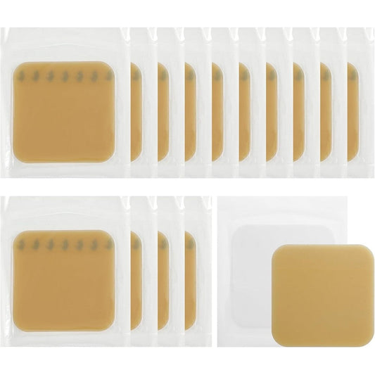 Geiserailie 20 Pieces Ostomy Skin Barrier Strips front view package display for premium stoma care