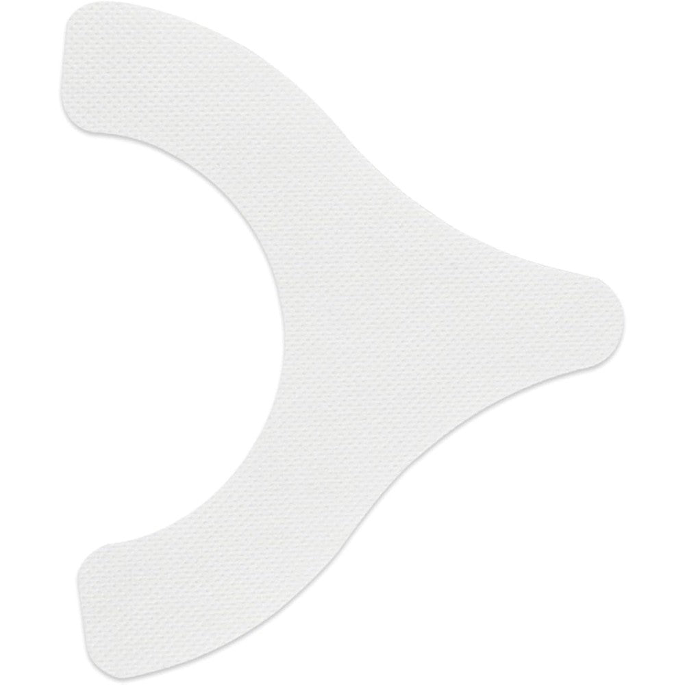Generic Y-shaped ostomy barrier strips front packaging view for medical stoma care