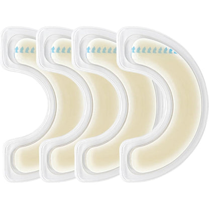 Filigan medical hydrocolloid ostomy barrier strips front view of the forty piece packaging.