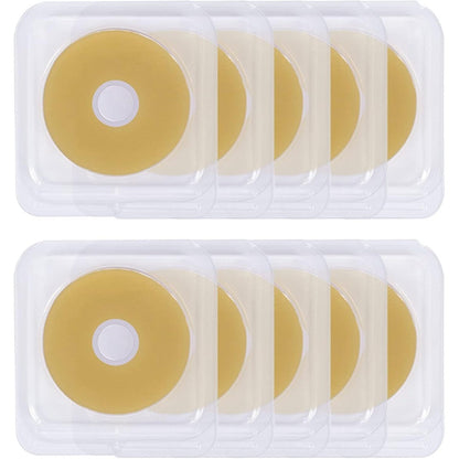 Ovand Sting Free Moldable Ostomy Barrier Rings front view package for colostomy bags