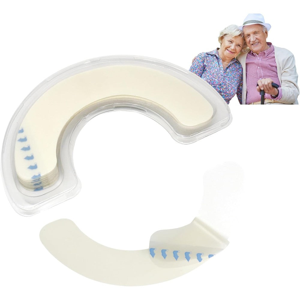 YEYSXSY elastic ostomy barrier strips pack front view for colostomy bag protection