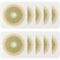 Heagimed skin barrier with non woven border front view for stoma care supplies