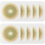 Heagimed skin barrier with non woven border front view for stoma care supplies