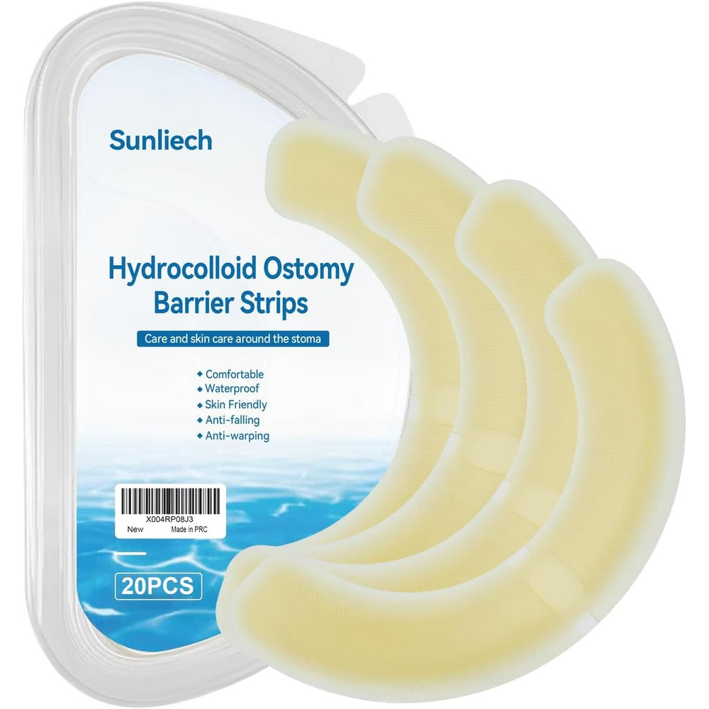 Sunliech Elastic Ostomy Barrier Strips front view package box