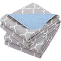 Outcreator washable bed pads set of two folded front view