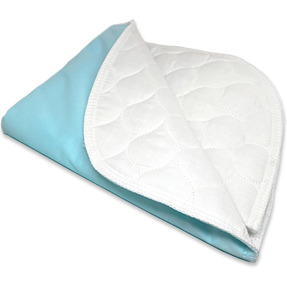 RMS Ultra Soft 4-Layer Washable and Reusable Incontinence Bed Pad front view showing the quilted texture.