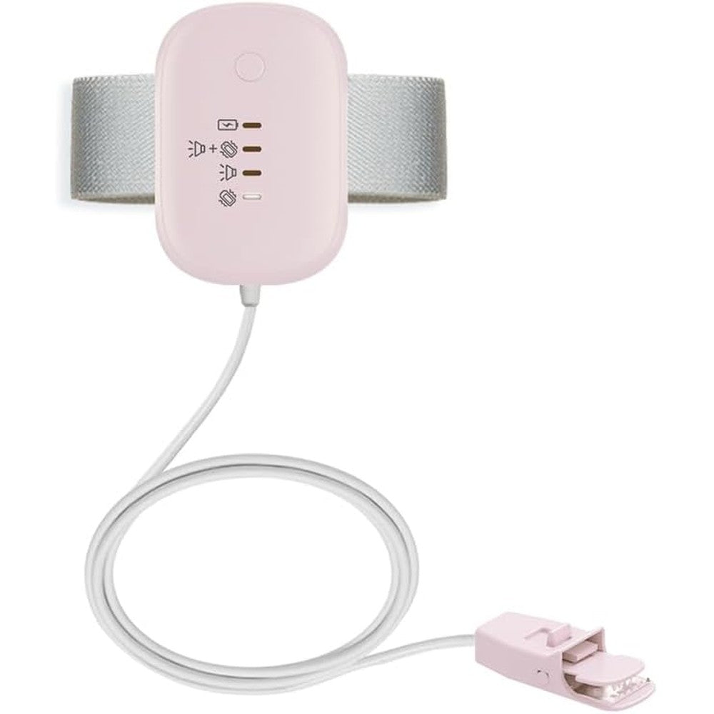 Yoicee bedwetting alarm pink front view for potty training.