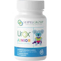 UROX Junior Natural Bladder Control bottle front view showing pediatric bedwetting support packaging
